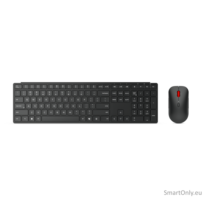 Lenovo Multi-Mode Pro Combo Keyboard and Mouse 6000-Lithuanian | Keyboard and Mouse Set | Wireless | Mouse included | Bluetooth | Lithuanian | Eclipse Black 2 Lenovo Multi-Mode Pro Combo Keyboard and Mouse 6000-Lithuanian | Keyboard and Mouse Set | Wireless | Mouse included | Bluetooth | Lithuanian | Eclipse Black 2