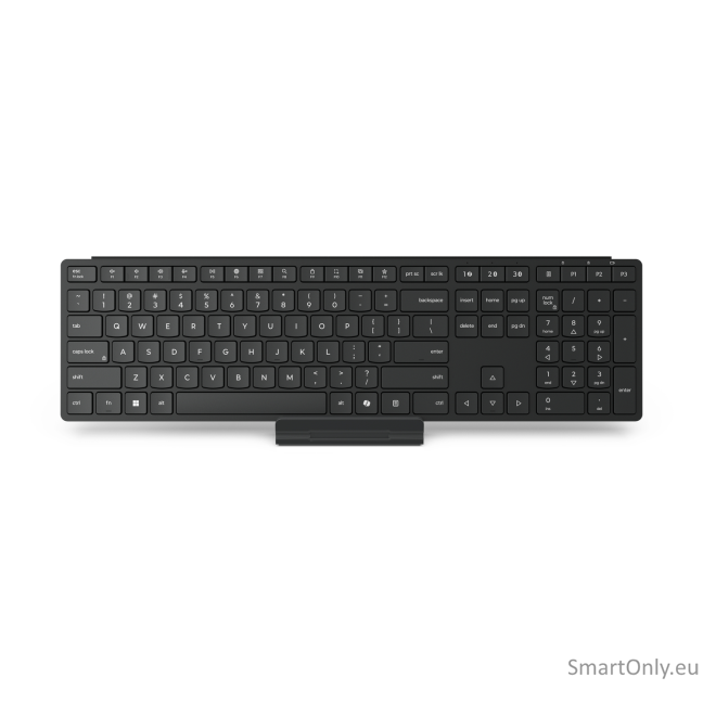 Lenovo Multi-Mode Pro Keyboard 6000 | Keyboard | Wireless | US Euro | Bluetooth | Wireless connection | Dome Switch Keys | Eclipse Black | Brown Box 2