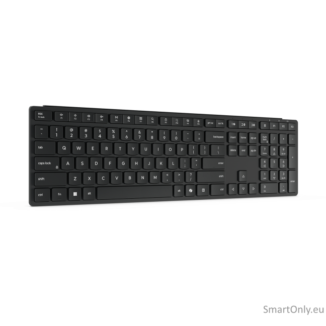 Lenovo Multi-Mode Pro Keyboard 6000 | Keyboard | Wireless | US Euro | Bluetooth | Wireless connection | Dome Switch Keys | Eclipse Black | Brown Box 4