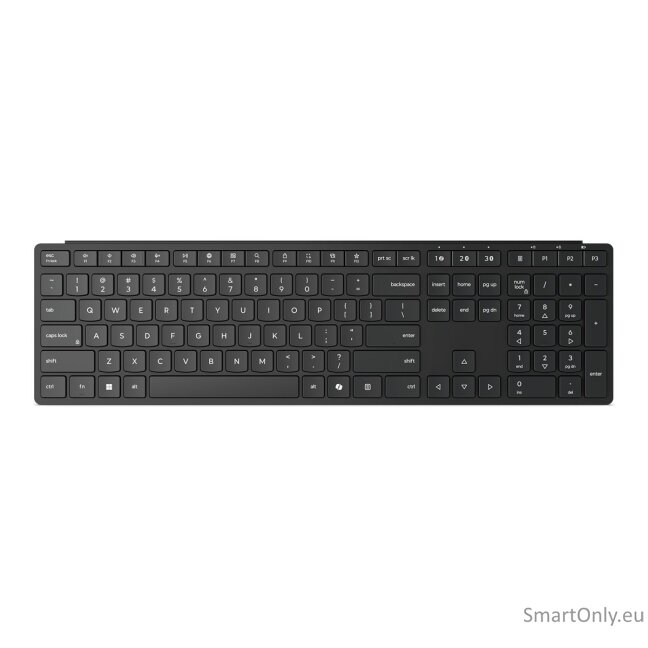 Lenovo Multi-Mode Pro Keyboard 6000 | Keyboard | Wireless | US Euro | Bluetooth | Wireless connection | Dome Switch Keys | Eclipse Black | Brown Box 5 Lenovo Multi-Mode Pro Keyboard 6000 | Keyboard | Wireless | US Euro | Bluetooth | Wireless connection | Dome Switch Keys | Eclipse Black | Brown Box 5