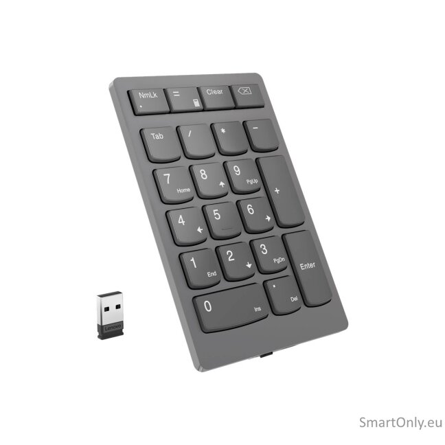 Lenovo Professional Go Wireless Numeric Keypad Numeric Keypad Wireless N/A Storm Grey 1 Lenovo Professional Go Wireless Numeric Keypad Numeric Keypad Wireless N/A Storm Grey 1