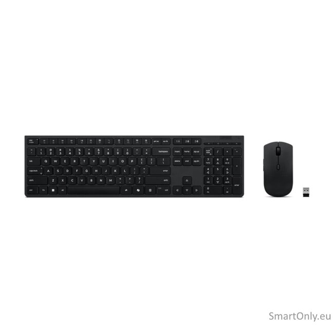 Lenovo Professional Wireless Rechargeable Combo Keyboard and Mouse | Keyboard and Mouse Set | Wireless | Mouse included | Bluetooth | Lithuanian | Rechargeable professional | Grey 7 Lenovo Professional Wireless Rechargeable Combo Keyboard and Mouse | Keyboard and Mouse Set | Wireless | Mouse included | Bluetooth | Lithuanian | Rechargeable professional | Grey 7