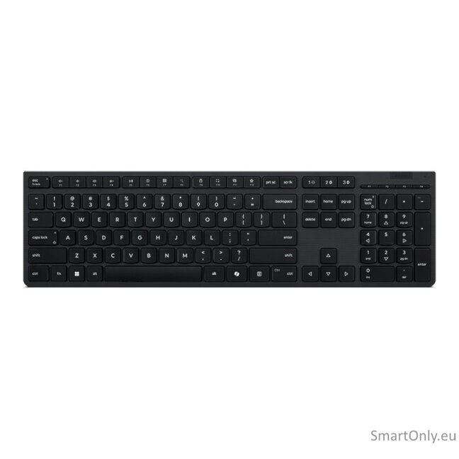 Lenovo Professional Wireless Rechargeable Keyboard | Keyboard | Wireless | Bluetooth | Lithuanian | Grey 2 Lenovo Professional Wireless Rechargeable Keyboard | Keyboard | Wireless | Bluetooth | Lithuanian | Grey 2