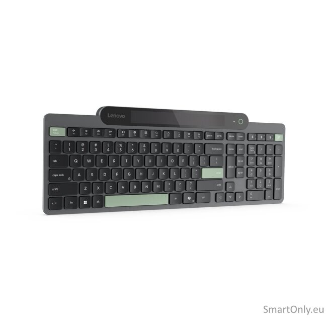 Lenovo Self-Charging Bluetooth Keyboard | Keyboard | Bluetooth | US Euro | Black 5 Lenovo Self-Charging Bluetooth Keyboard | Keyboard | Bluetooth | US Euro | Black 5