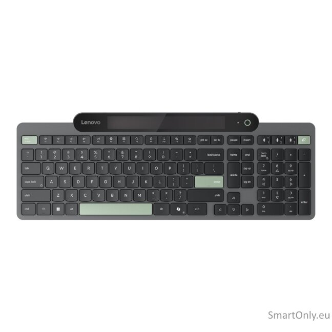 Lenovo Self-Charging Bluetooth Keyboard | Keyboard | Bluetooth | US Euro | Black Lenovo Self-Charging Bluetooth Keyboard | Keyboard | Bluetooth | US Euro | Black
