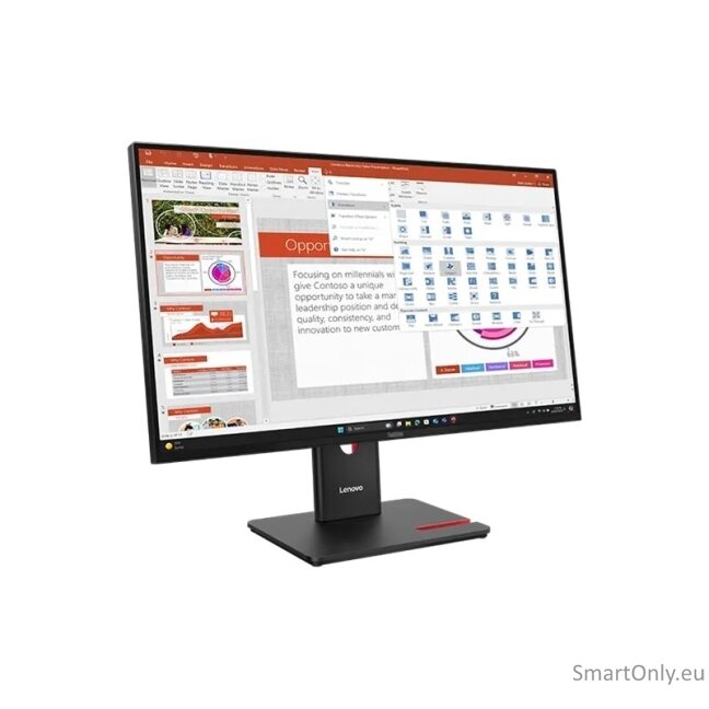 Lenovo | T27-40 | 27 " | IPS | 16:9 | 120 Hz | 6 ms | 1920 x 1080 pixels | 300 cd/m² | HDMI ports quantity 1 | Black | Warranty 36 month(s) 23 Lenovo | T27-40 | 27 " | IPS | 16:9 | 120 Hz | 6 ms | 1920 x 1080 pixels | 300 cd/m² | HDMI ports quantity 1 | Black | Warranty 36 month(s) 23