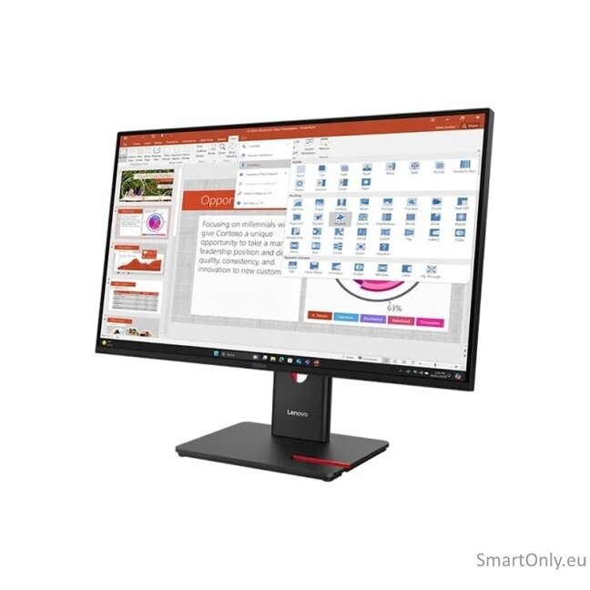 Lenovo | T27-40 | 27 " | IPS | 16:9 | 120 Hz | 6 ms | 1920 x 1080 pixels | 300 cd/m² | HDMI ports quantity 1 | Black | Warranty 36 month(s) 10 Lenovo | T27-40 | 27 " | IPS | 16:9 | 120 Hz | 6 ms | 1920 x 1080 pixels | 300 cd/m² | HDMI ports quantity 1 | Black | Warranty 36 month(s) 10