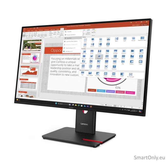 Lenovo | T27-40 | 27 " | IPS | 16:9 | 120 Hz | 6 ms | 1920 x 1080 pixels | 300 cd/m² | HDMI ports quantity 1 | Black | Warranty 36 month(s) 2 Lenovo | T27-40 | 27 " | IPS | 16:9 | 120 Hz | 6 ms | 1920 x 1080 pixels | 300 cd/m² | HDMI ports quantity 1 | Black | Warranty 36 month(s) 2