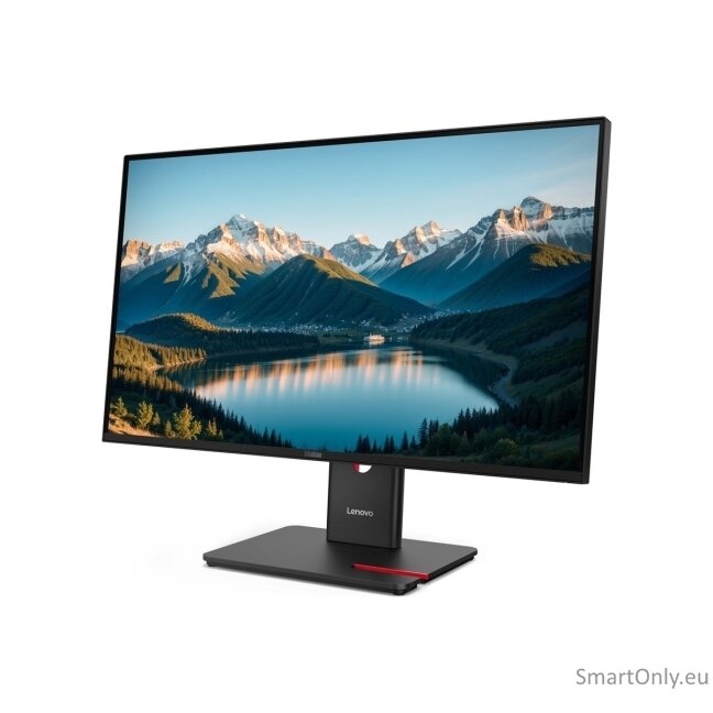 Lenovo | T27Q-40 | 27 " | IPS | 16:9 | 120 Hz | 6 ms | 2560 x 1440 pixels | 350 cd/m² | HDMI ports quantity 1 | Eclipse Black | Warranty 36 month(s) 18
