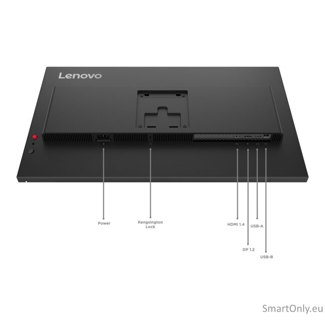 Lenovo | T27Q-40 | 27 " | IPS | 16:9 | 120 Hz | 6 ms | 2560 x 1440 pixels | 350 cd/m² | HDMI ports quantity 1 | Eclipse Black | Warranty 36 month(s) 26