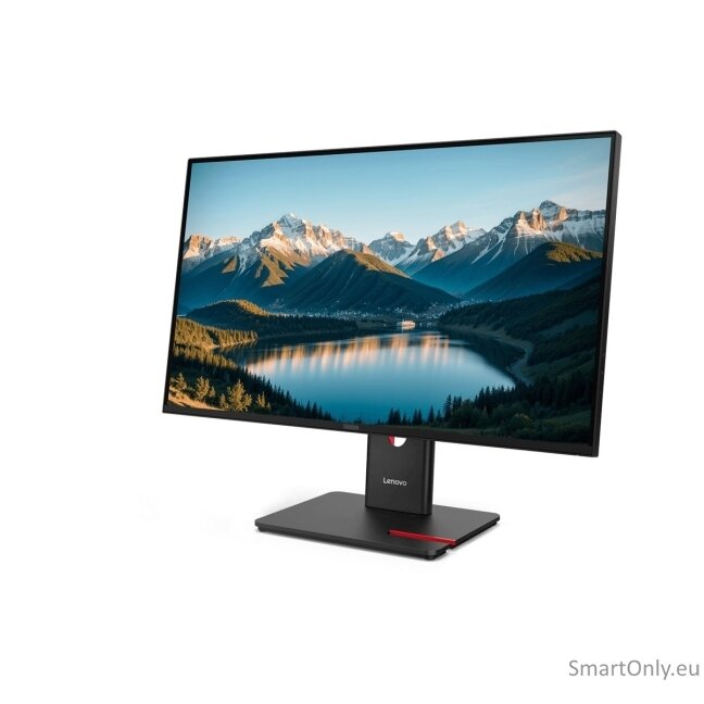 Lenovo | T27Q-40 | 27 " | IPS | 16:9 | 120 Hz | 6 ms | 2560 x 1440 pixels | 350 cd/m² | HDMI ports quantity 1 | Eclipse Black | Warranty 36 month(s) 27