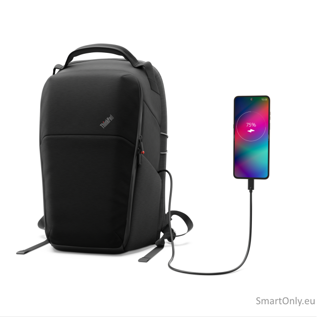 Lenovo ThinkPad 16" Click-Go Backpack, Aura Edition | Fits up to size 16 " | Backpack | Black/Dark Grey 4