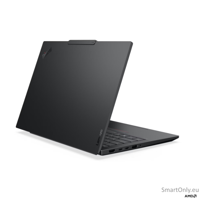 Lenovo ThinkPad E14 G8 AMD | Black | 14 " | IPS | WUXGA | 1920 x 1200 pixels | Anti-glare | AMD Ryzen AI 5 | 330 | 16 GB | SODIMM DDR5 | Solid-state drive capacity 512 GB | AMD Radeon 820M Graphics | Windows 11 Pro | 802.11be | Bluetooth version 5.4 | Key 4 Lenovo ThinkPad E14 G8 AMD | Black | 14 " | IPS | WUXGA | 1920 x 1200 pixels | Anti-glare | AMD Ryzen AI 5 | 330 | 16 GB | SODIMM DDR5 | Solid-state drive capacity 512 GB | AMD Radeon 820M Graphics | Windows 11 Pro | 802.11be | Bluetooth version 5.4 | Key 4