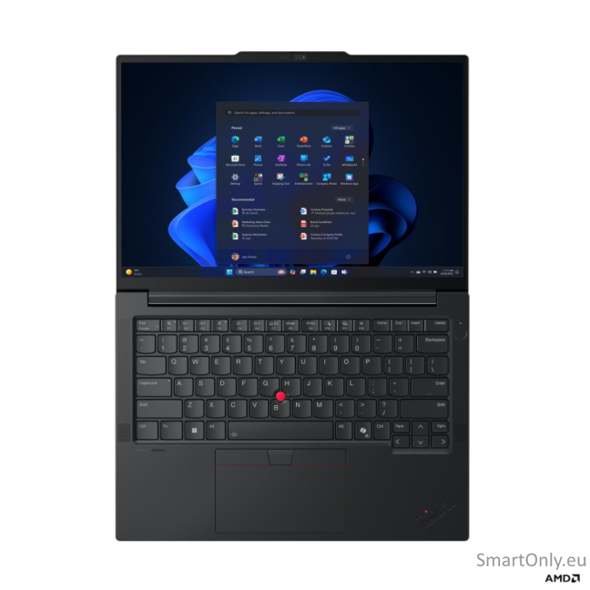 Lenovo ThinkPad E14 G8 AMD | Black | 14 " | IPS | WUXGA | 1920 x 1200 pixels | Anti-glare | AMD Ryzen AI 5 | 330 | 16 GB | SODIMM DDR5 | Solid-state drive capacity 512 GB | AMD Radeon 820M Graphics | Windows 11 Pro | 802.11be | Bluetooth version 5.4 | Key 8 Lenovo ThinkPad E14 G8 AMD | Black | 14 " | IPS | WUXGA | 1920 x 1200 pixels | Anti-glare | AMD Ryzen AI 5 | 330 | 16 GB | SODIMM DDR5 | Solid-state drive capacity 512 GB | AMD Radeon 820M Graphics | Windows 11 Pro | 802.11be | Bluetooth version 5.4 | Key 8