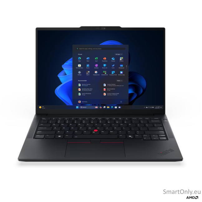 Lenovo ThinkPad E14 G8 AMD | Black | 14 " | IPS | WUXGA | 1920 x 1200 pixels | Anti-glare | AMD Ryzen AI 5 | 330 | 16 GB | SODIMM DDR5 | Solid-state drive capacity 512 GB | AMD Radeon 820M Graphics | Windows 11 Pro | 802.11be | Bluetooth version 5.4 | Key Lenovo ThinkPad E14 G8 AMD | Black | 14 " | IPS | WUXGA | 1920 x 1200 pixels | Anti-glare | AMD Ryzen AI 5 | 330 | 16 GB | SODIMM DDR5 | Solid-state drive capacity 512 GB | AMD Radeon 820M Graphics | Windows 11 Pro | 802.11be | Bluetooth version 5.4 | Key