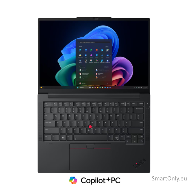 Lenovo ThinkPad E14 Gen 8 14 WUXGA ULT7-355/16GB/512GB/Intel Graphics/WIN11 Pro/Nordic Backlit kbd/Black/FP/3Y Warranty | Lenovo 7