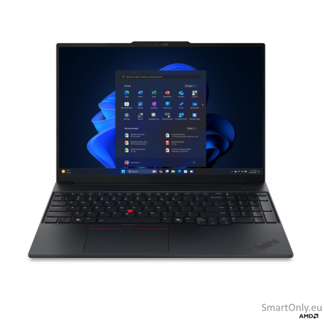 Lenovo ThinkPad E16 G4 AMD | Black | 16 " | IPS | WUXGA | 1920 x 1200 pixels | Anti-glare | AMD Ryzen AI 5 | 330 | 16 GB | SODIMM DDR5 | Solid-state drive capacity 512 GB | AMD Radeon 820M Graphics | Windows 11 Pro | 802.11be | Bluetooth version 5.4 | Key Lenovo ThinkPad E16 G4 AMD | Black | 16 " | IPS | WUXGA | 1920 x 1200 pixels | Anti-glare | AMD Ryzen AI 5 | 330 | 16 GB | SODIMM DDR5 | Solid-state drive capacity 512 GB | AMD Radeon 820M Graphics | Windows 11 Pro | 802.11be | Bluetooth version 5.4 | Key