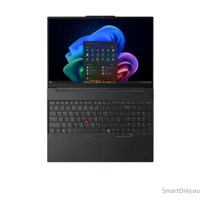 Lenovo ThinkPad E16 G4 Intel | Black | 16 " | IPS | WUXGA | 1920 x 1200 pixels | Anti-glare | Intel Core 5 | 320 | 16 GB | SODIMM DDR5 | Solid-state drive capacity 512 GB | Intel Graphics | Windows 11 Pro | 802.11be | Bluetooth version 5.4 | Keyboard lang 5