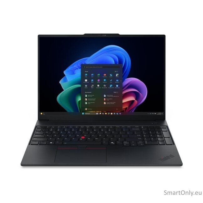 Lenovo ThinkPad E16 G4 Intel | Black | 16 " | IPS | WUXGA | 1920 x 1200 pixels | Anti-glare | Intel Core Ultra 5 | 325 | 16 GB | SODIMM DDR5 | Solid-state drive capacity 512 GB | Intel Graphics | Windows 11 Pro | 802.11be | Bluetooth version 5.4 | Keyboar Lenovo ThinkPad E16 G4 Intel | Black | 16 " | IPS | WUXGA | 1920 x 1200 pixels | Anti-glare | Intel Core Ultra 5 | 325 | 16 GB | SODIMM DDR5 | Solid-state drive capacity 512 GB | Intel Graphics | Windows 11 Pro | 802.11be | Bluetooth version 5.4 | Keyboar
