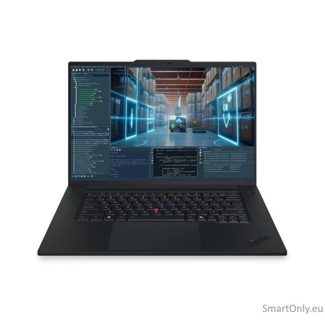 Lenovo ThinkPad P1 G9 Intel | Black | 16 " | IPS | WUXGA | 1920 x 1200 pixels | Anti-glare | Intel Core Ultra 7 | 356H | 64 GB | LPCAMM2 LPDDR5X | Solid-state drive capacity 1000 GB | NVIDIA RTX PRO 2000 Blackwell Generation | GDDR7 | 8 GB | Windows 11 Pr 8 Lenovo ThinkPad P1 G9 Intel | Black | 16 " | IPS | WUXGA | 1920 x 1200 pixels | Anti-glare | Intel Core Ultra 7 | 356H | 64 GB | LPCAMM2 LPDDR5X | Solid-state drive capacity 1000 GB | NVIDIA RTX PRO 2000 Blackwell Generation | GDDR7 | 8 GB | Windows 11 Pr 8