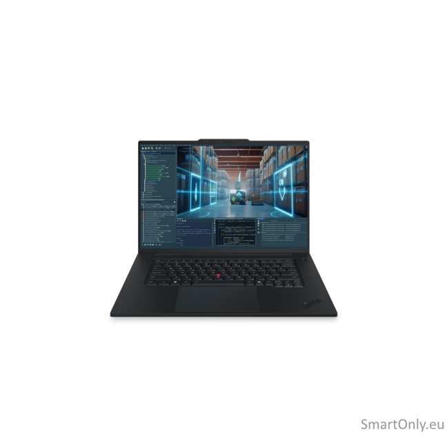 Lenovo ThinkPad P1 G9 Intel | Black | 16 " | IPS | WUXGA | 1920 x 1200 pixels | Anti-glare | Intel Core Ultra X7 | 368H | 32 GB | LPCAMM2 LPDDR5X | Solid-state drive capacity 1000 GB | Intel Arc B390 GPU | Windows 11 Pro | Bluetooth version 5.4 | 802.11be Lenovo ThinkPad P1 G9 Intel | Black | 16 " | IPS | WUXGA | 1920 x 1200 pixels | Anti-glare | Intel Core Ultra X7 | 368H | 32 GB | LPCAMM2 LPDDR5X | Solid-state drive capacity 1000 GB | Intel Arc B390 GPU | Windows 11 Pro | Bluetooth version 5.4 | 802.11be
