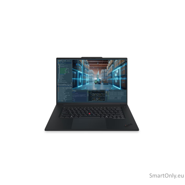 Lenovo ThinkPad P1 G9 Intel | Black | 16 " | IPS | WUXGA | 1920 x 1200 pixels | Anti-glare | Intel Core Ultra X9 | 388H | 64 GB | LPCAMM2 LPDDR5X | Solid-state drive capacity 1000 GB | Intel Arc B390 GPU | Windows 11 Pro | 802.11be | Bluetooth version 5.4