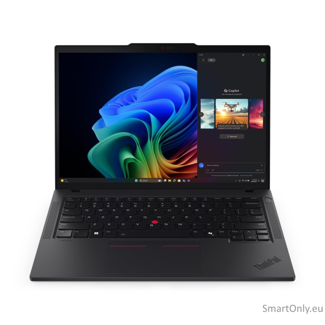 Lenovo ThinkPad T14 G6 Intel | Black | 14 " | IPS | WUXGA | 1920 x 1200 pixels | Anti-glare | Intel Core Ultra 5 | 226V | 16 GB | Soldered LPDDR5x | Solid-state drive capacity 512 GB | Intel Arc Graphics 130V | Windows 11 Pro | 802.11be | Bluetooth versio Lenovo ThinkPad T14 G6 Intel | Black | 14 " | IPS | WUXGA | 1920 x 1200 pixels | Anti-glare | Intel Core Ultra 5 | 226V | 16 GB | Soldered LPDDR5x | Solid-state drive capacity 512 GB | Intel Arc Graphics 130V | Windows 11 Pro | 802.11be | Bluetooth versio
