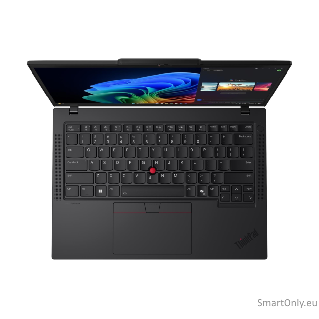 Lenovo ThinkPad T14 G6 Intel | Black | 14 " | IPS | WUXGA | 1920 x 1200 pixels | Anti-glare | Intel Core Ultra 5 | 226V | 16 GB | Soldered LPDDR5x | Solid-state drive capacity 512 GB | Intel Arc Graphics 130V | Windows 11 Pro | 802.11be | Bluetooth versio 7 Lenovo ThinkPad T14 G6 Intel | Black | 14 " | IPS | WUXGA | 1920 x 1200 pixels | Anti-glare | Intel Core Ultra 5 | 226V | 16 GB | Soldered LPDDR5x | Solid-state drive capacity 512 GB | Intel Arc Graphics 130V | Windows 11 Pro | 802.11be | Bluetooth versio 7