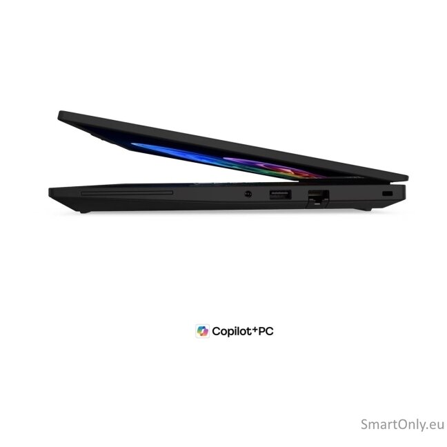 Lenovo ThinkPad T14 G7 Intel | Black | 14 " | IPS | WUXGA | 1920 x 1200 pixels | Anti-glare | Intel Core Ultra 7 | 355 | 32 GB | LPCAMM2 LPDDR5X | Solid-state drive capacity 512 GB | Intel Graphics | Windows 11 Pro | 802.11be | Bluetooth version 5.4 | 5G  23