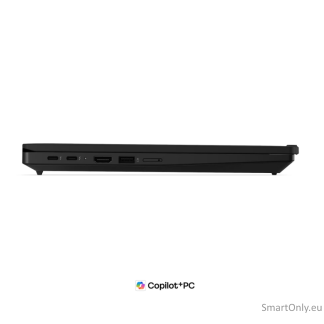 Lenovo ThinkPad T14 G7 Intel | Black | 14 " | IPS | WUXGA | 1920 x 1200 pixels | Anti-glare | Intel Core Ultra 7 | 355 | 32 GB | LPCAMM2 LPDDR5X | Solid-state drive capacity 512 GB | Intel Graphics | Windows 11 Pro | 802.11be | Bluetooth version 5.4 | 5G  7