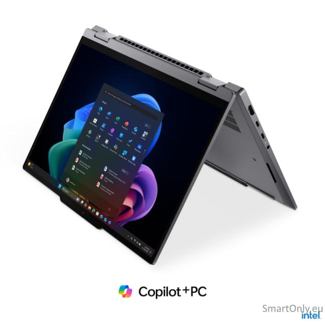 Lenovo ThinkPad X1 2-in-1 G11 Intel | Grey | 14 " | OLED | Touchscreen | 2.8K | 2880 x 1800 pixels | Intel Core Ultra X7 | 368H | 64 GB | Soldered LPDDR5X | Solid-state drive capacity 1000 GB | Intel Arc B390 GPU | Windows 11 Pro | 802.11be | Bluetooth ve 2