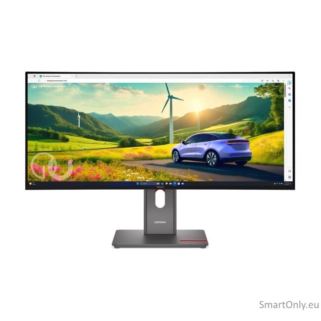 Lenovo | ThinkVision | P34WD-40 | 34 " | IPS | 21:9 | 120 Hz | 4 ms | 3440x1440 pixels | 350 cd/m² | HDMI ports quantity 1 | Eclipse black | Warranty 36 month(s) 1 Lenovo | ThinkVision | P34WD-40 | 34 " | IPS | 21:9 | 120 Hz | 4 ms | 3440x1440 pixels | 350 cd/m² | HDMI ports quantity 1 | Eclipse black | Warranty 36 month(s) 1