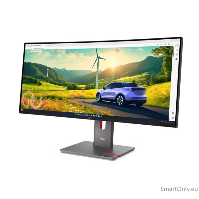 Lenovo | ThinkVision | P34WD-40 | 34 " | IPS | 21:9 | 120 Hz | 4 ms | 3440x1440 pixels | 350 cd/m² | HDMI ports quantity 1 | Eclipse black | Warranty 36 month(s) 15 Lenovo | ThinkVision | P34WD-40 | 34 " | IPS | 21:9 | 120 Hz | 4 ms | 3440x1440 pixels | 350 cd/m² | HDMI ports quantity 1 | Eclipse black | Warranty 36 month(s) 15