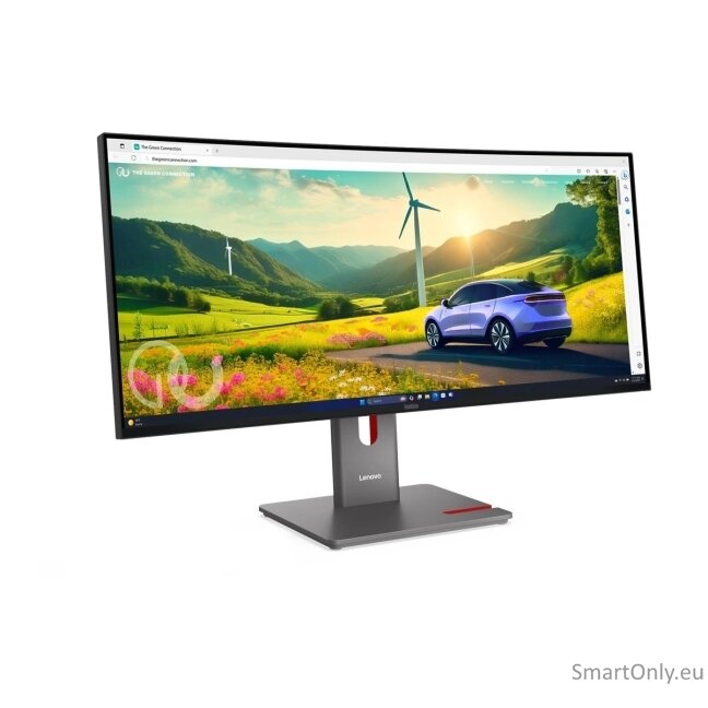 Lenovo | ThinkVision | P34WD-40 | 34 " | IPS | 21:9 | 120 Hz | 4 ms | 3440x1440 pixels | 350 cd/m² | HDMI ports quantity 1 | Eclipse black | Warranty 36 month(s) 3