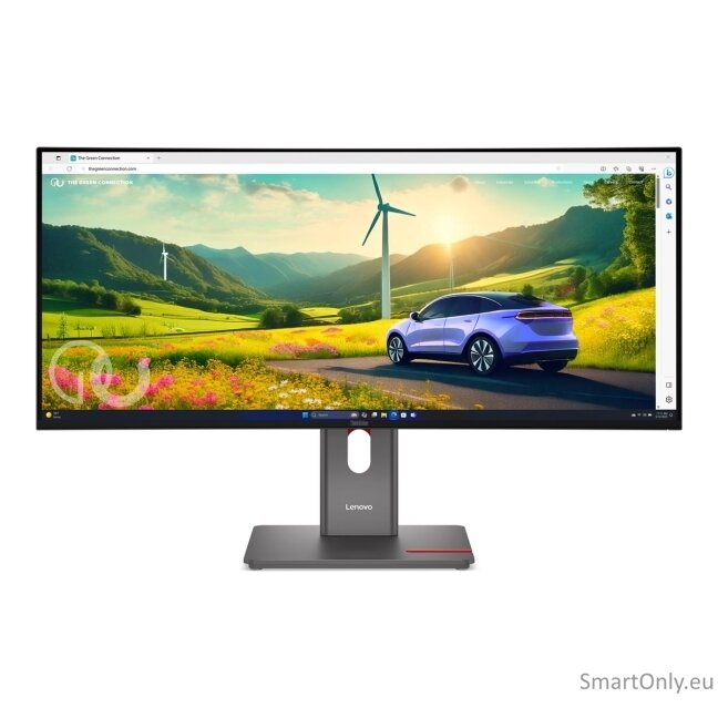 Lenovo | ThinkVision | P34WD-40 | 34 " | IPS | 21:9 | 120 Hz | 4 ms | 3440x1440 pixels | 350 cd/m² | HDMI ports quantity 1 | Eclipse black | Warranty 36 month(s) Lenovo | ThinkVision | P34WD-40 | 34 " | IPS | 21:9 | 120 Hz | 4 ms | 3440x1440 pixels | 350 cd/m² | HDMI ports quantity 1 | Eclipse black | Warranty 36 month(s)