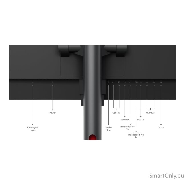 Lenovo | ThinkVision | P49w-30 | 49 " | IPS | 32:9 | 60 Hz | 4 ms | 5120 x 1440 | 350 cd/m² | HDMI ports quantity 2 | Black | Warranty 36 month(s) 15