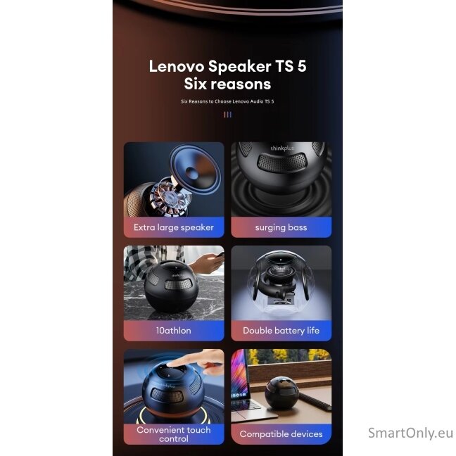 LENOVO TS5 Bluetooth Speaker 2 LENOVO TS5 Bluetooth Speaker 2