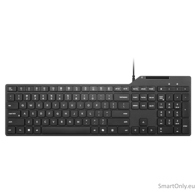 Lenovo USB-A Wired Smartcard Keyboard 5000 | Keyboard | Wired | Estonian | Plunger Type Switch | Black | Brown Box Lenovo USB-A Wired Smartcard Keyboard 5000 | Keyboard | Wired | Estonian | Plunger Type Switch | Black | Brown Box