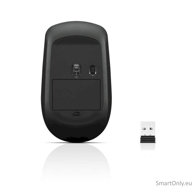 Lenovo Wireless Mouse 400 Wireless mouse 2.4 GHz Wireless via Nano USB 	Wireless 1 year(s) Black 2
