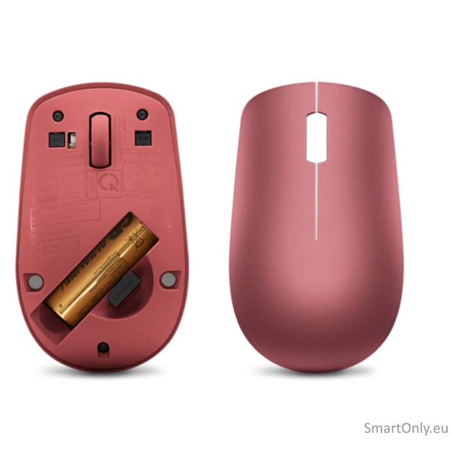 Lenovo | Wireless Mouse | 530 | Wireless | Wireless mouse | 2.4 GHz Wireless via Nano USB | Cherry Red 3 Lenovo | Wireless Mouse | 530 | Wireless | Wireless mouse | 2.4 GHz Wireless via Nano USB | Cherry Red 3