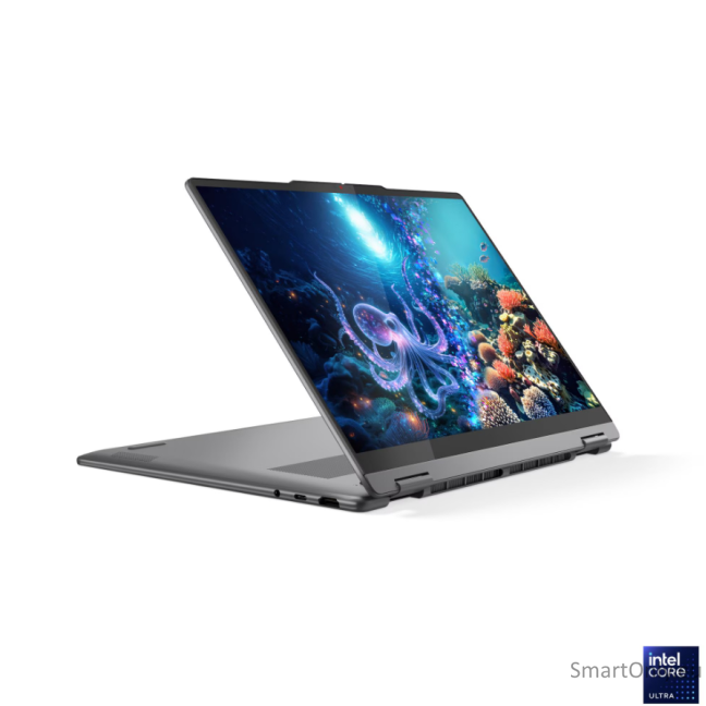 Lenovo- Yoga 7 2-in-1 14ILL10 Intel | Luna Grey | 14 " | OLED | Touchscreen | WUXGA | 1920 x 1200 pixels | Glossy | Intel Core Ultra 5 | 226V | 16 GB | Soldered LPDDR5X | Solid-state drive capacity 512 GB | Intel Arc Graphics 130V | Windows 11 Home | 802. 6