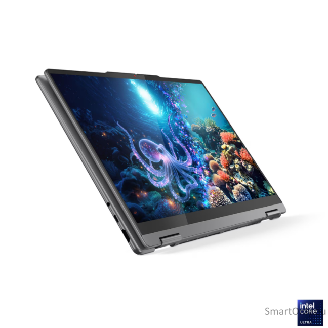 Lenovo- Yoga 7 2-in-1 14ILL10 Intel | Luna Grey | 14 " | OLED | Touchscreen | WUXGA | 1920 x 1200 pixels | Glossy | Intel Core Ultra 5 | 226V | 16 GB | Soldered LPDDR5X | Solid-state drive capacity 512 GB | Intel Arc Graphics 130V | Windows 11 Home | 802. 7