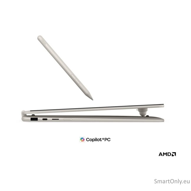 Lenovo Yoga 7 2-in-1 16AGP11 AMD | Seashell | 16 " | OLED | Touchscreen | WUXGA | 1920 x 1200 pixels | Glossy | AMD Ryzen AI 5 | 435 | 16 GB | Soldered LPDDR5X | Solid-state drive capacity 512 GB | AMD Radeon 840M Graphics | Windows 11 Home | 802.11be | B 13