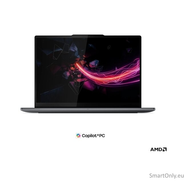 Lenovo Yoga Pro 7 15ASH11 AMD | Thunder Grey | 15.3 " | OLED | Touchscreen | 2.5K WQXGA | 2560 x 1600 pixels | AMD Ryzen AI Max+ | 388 | 64 GB | Soldered LPDDR5X | Solid-state drive capacity 1000 GB | AMD Radeon 8060S Graphics | Windows 11 Pro | 802.11be  3