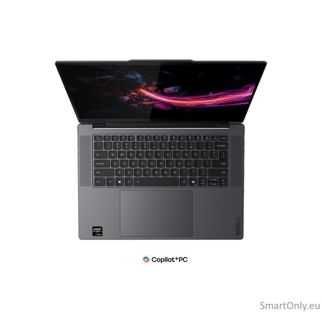 Lenovo Yoga Pro 7 15ASH11 AMD | Thunder Grey | 15.3 " | OLED | Touchscreen | 2.5K WQXGA | 2560 x 1600 pixels | AMD Ryzen AI Max+ | 388 | 64 GB | Soldered LPDDR5X | Solid-state drive capacity 1000 GB | AMD Radeon 8060S Graphics | Windows 11 Pro | 802.11be  5