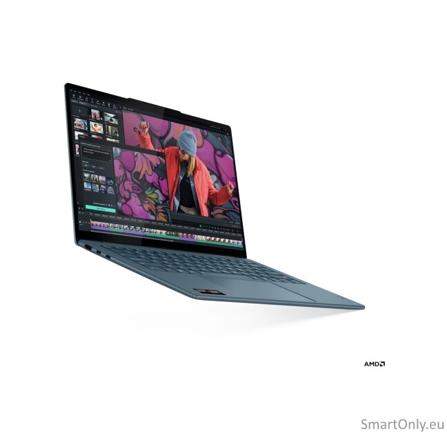 Lenovo- Yoga Slim 7 14AKP10 AMD | Tidal Teal | 14 " | OLED | WUXGA | 1920 x 1200 pixels | Glossy | AMD Ryzen AI 5 | 330 | 16 GB | Soldered LPDDR5X | Solid-state drive capacity 512 GB | AMD Radeon 820M Graphics | Windows 11 Home | 802.11be | Bluetooth vers 1 Lenovo- Yoga Slim 7 14AKP10 AMD | Tidal Teal | 14 " | OLED | WUXGA | 1920 x 1200 pixels | Glossy | AMD Ryzen AI 5 | 330 | 16 GB | Soldered LPDDR5X | Solid-state drive capacity 512 GB | AMD Radeon 820M Graphics | Windows 11 Home | 802.11be | Bluetooth vers 1