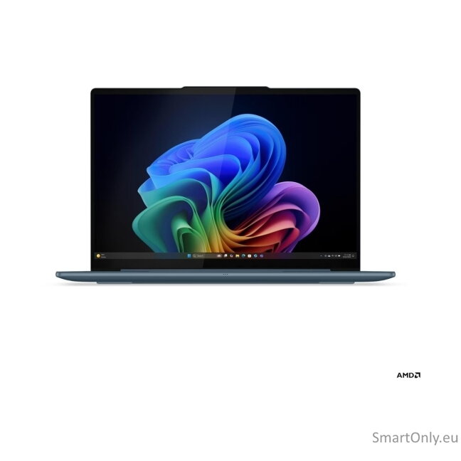 Lenovo- Yoga Slim 7 14AKP10 AMD | Tidal Teal | 14 " | OLED | WUXGA | 1920 x 1200 pixels | Glossy | AMD Ryzen AI 5 | 330 | 16 GB | Soldered LPDDR5X | Solid-state drive capacity 512 GB | AMD Radeon 820M Graphics | Windows 11 Home | 802.11be | Bluetooth vers 3