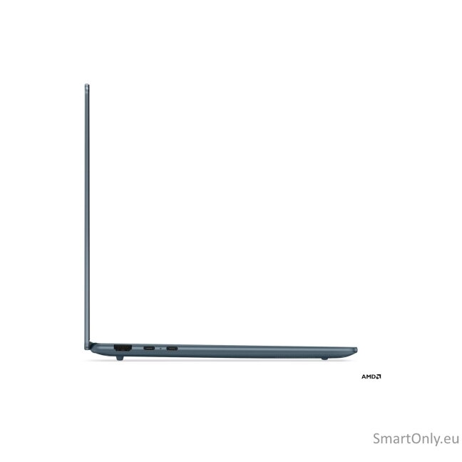 Lenovo- Yoga Slim 7 14AKP10 AMD | Tidal Teal | 14 " | OLED | WUXGA | 1920 x 1200 pixels | Glossy | AMD Ryzen AI 5 | 330 | 16 GB | Soldered LPDDR5X | Solid-state drive capacity 512 GB | AMD Radeon 820M Graphics | Windows 11 Home | 802.11be | Bluetooth vers 8