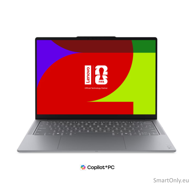 Lenovo Yoga Slim 7 14IPH11 Intel | Luna Grey | 14 " | OLED | WUXGA | 1920 x 1200 pixels | Glossy | Intel Core Ultra 5 | 322 | 16 GB | Soldered LPDDR5X | Solid-state drive capacity 512 GB | Intel Graphics | Windows 11 Home | 802.11be | Bluetooth version 5. 8