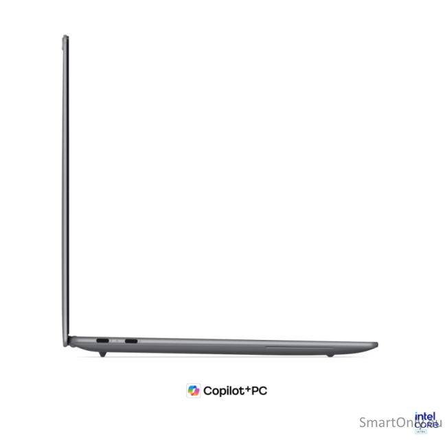 Lenovo Yoga Slim 7 14IPH11 Intel | Luna Grey | 14 " | OLED | WUXGA | 1920 x 1200 pixels | Glossy | Intel Core Ultra 5 | 322 | 16 GB | Soldered LPDDR5X | Solid-state drive capacity 512 GB | Intel Graphics | Windows 11 Home | 802.11be | Bluetooth version 5. 9 Lenovo Yoga Slim 7 14IPH11 Intel | Luna Grey | 14 " | OLED | WUXGA | 1920 x 1200 pixels | Glossy | Intel Core Ultra 5 | 322 | 16 GB | Soldered LPDDR5X | Solid-state drive capacity 512 GB | Intel Graphics | Windows 11 Home | 802.11be | Bluetooth version 5. 9